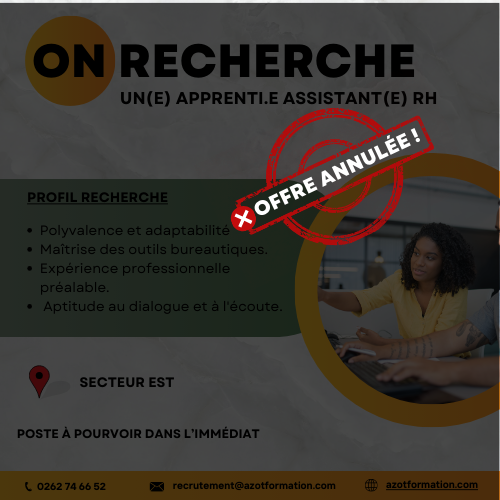 ODE - Apprenti ARH - annulé